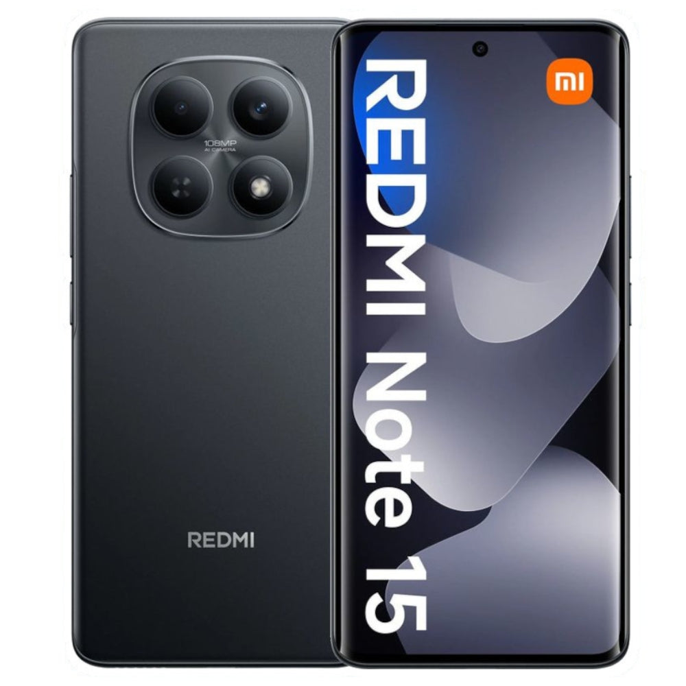 SMARTPHONE XIAOMI REDMI NOTE 15 6,83 8GB RAM 128GB ROM BLACK
