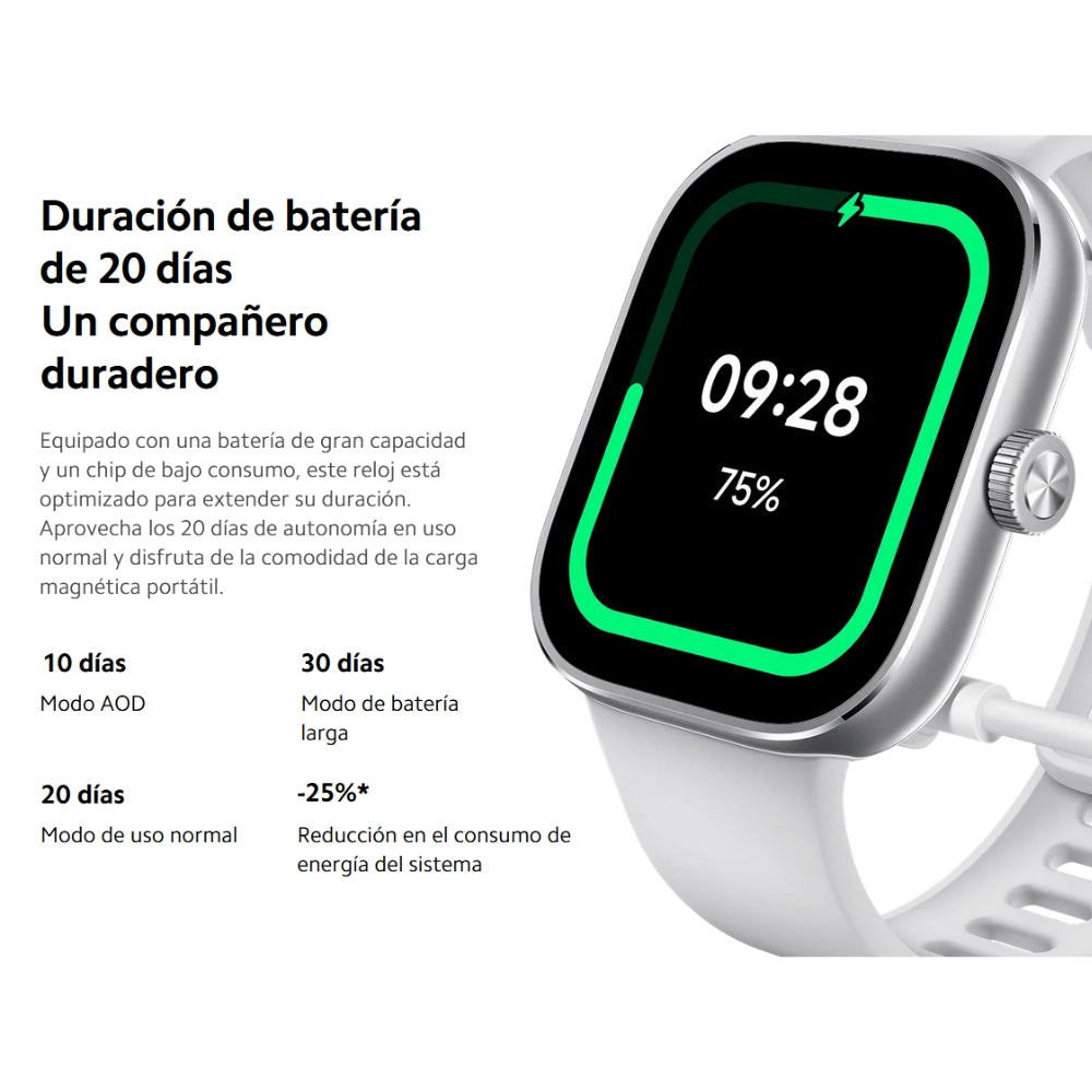 Smartwhatch Xiaomi Redmi Watch 4 Silver