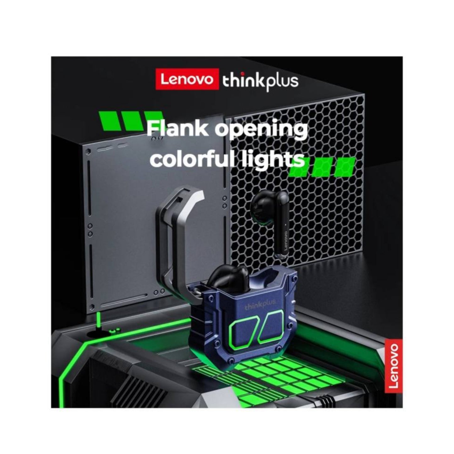 Audifonos Bluetooth Lenovo XT81 Thinkplus Gamer Morado