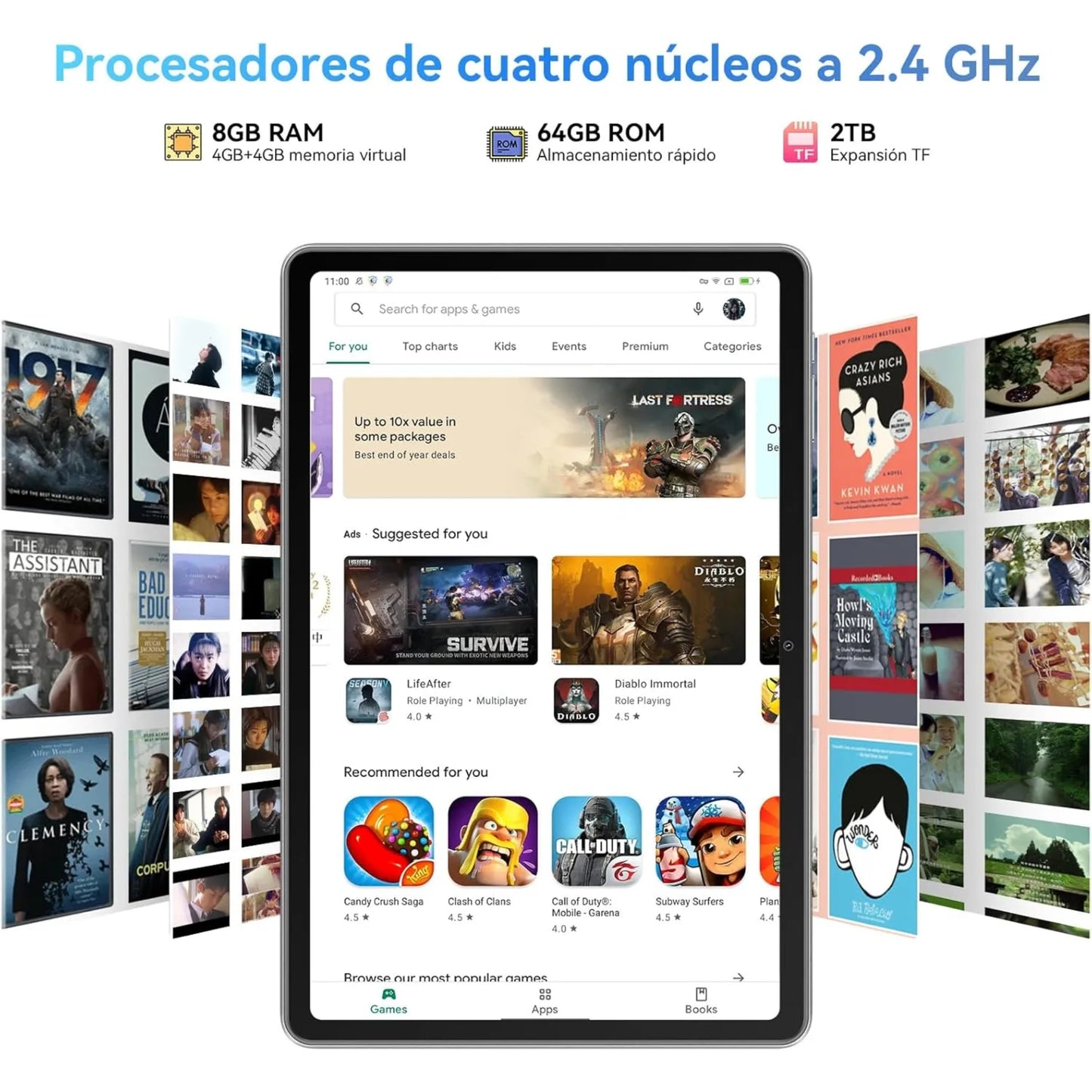 Tablet Blackview Tab 70 Space Grey 64GB WiFi 4GB RAM