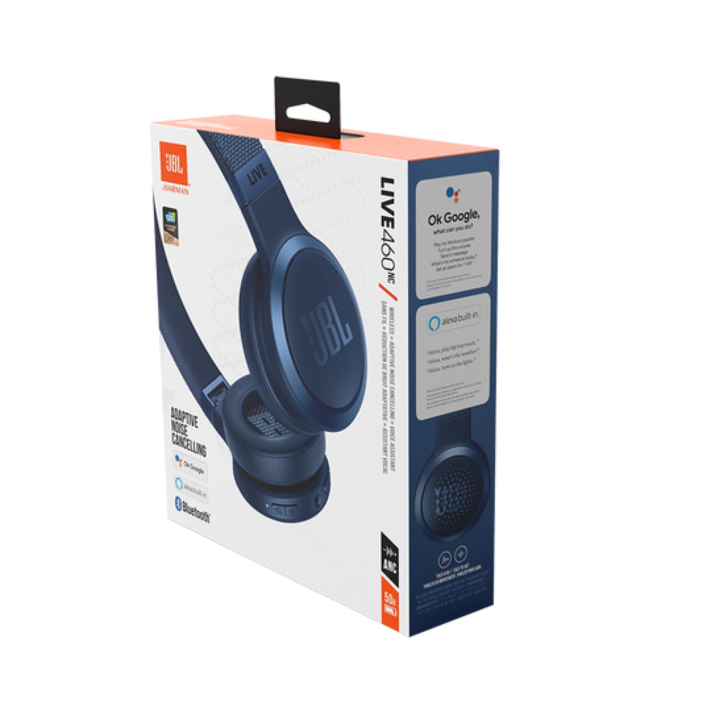 Audifono JBL Live 460NC 50H Azul