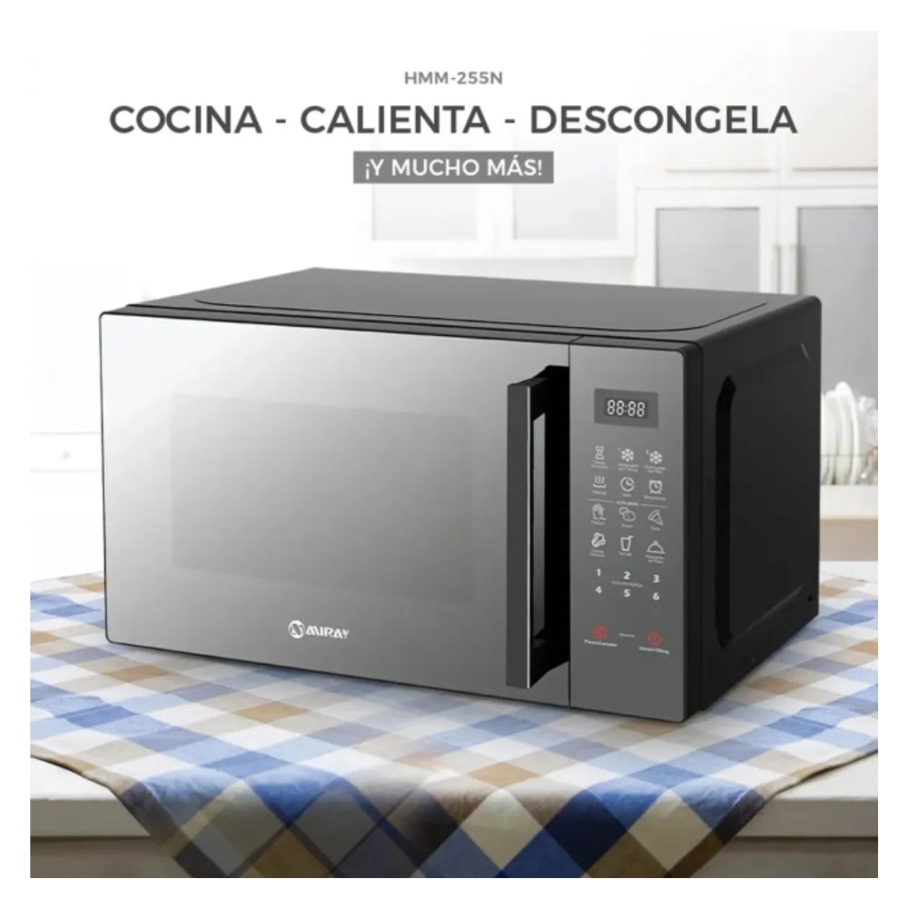 Horno microondas Miray HMM-255N 25L