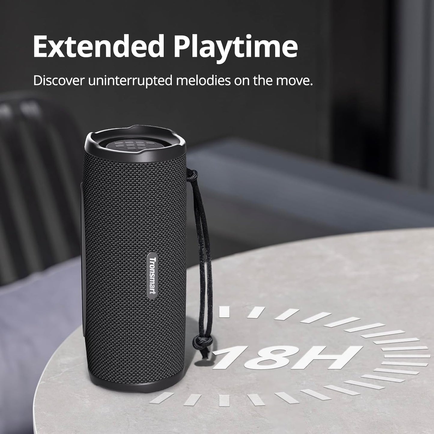 Parlante inalámbrico Tronsmart Mirtune C3 plus 30W Negro 18h