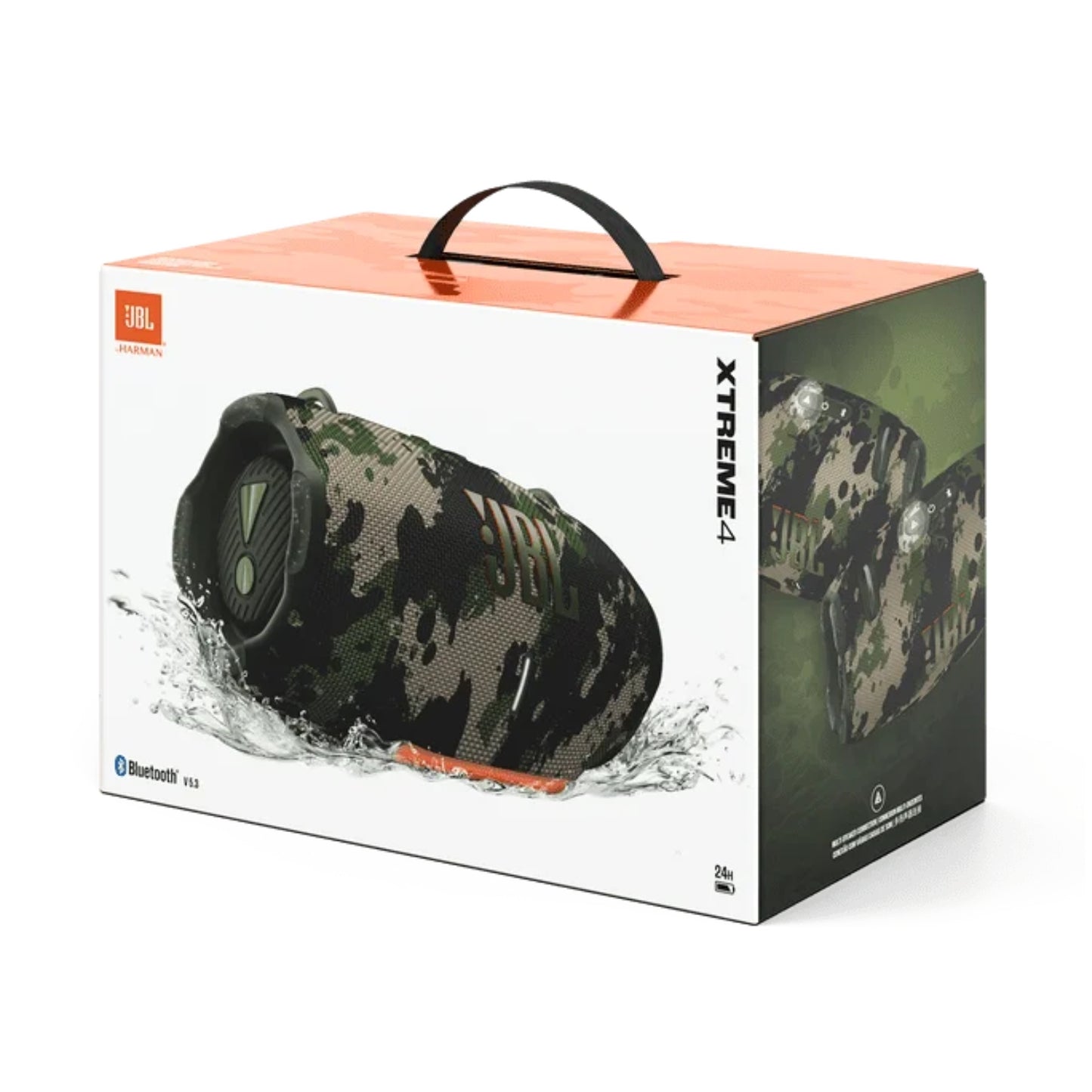 Parlante bluetooth JBL Xtreme 4 IP67 24 horas Camuflado