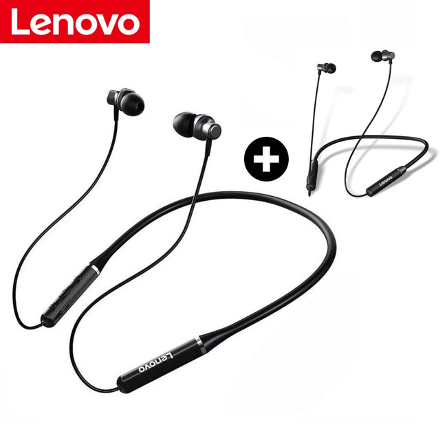 FU Combo 2 Audifonos Bluetooth Lenovo HE05 (2PCS)