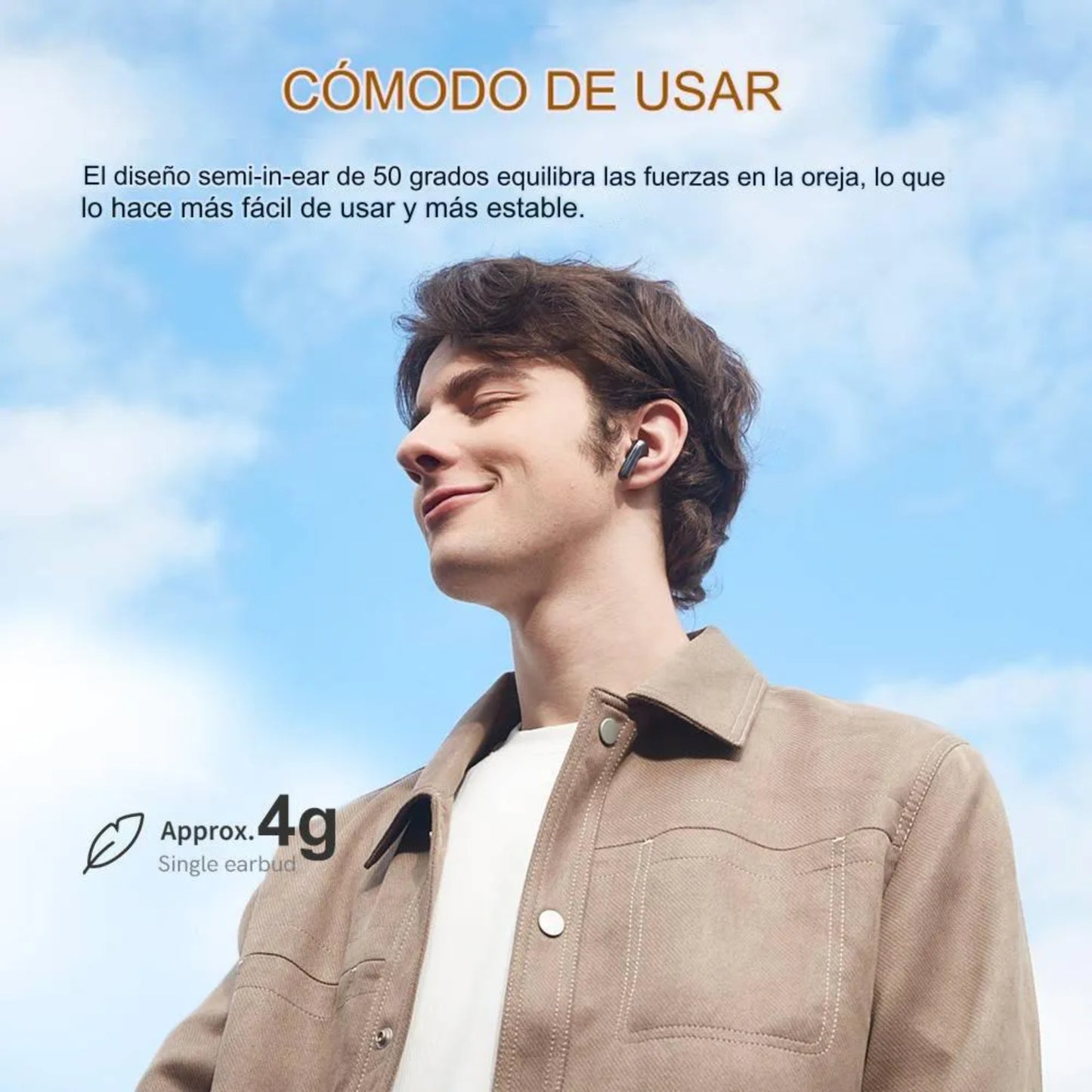 Audífono QCY Ailybuds Pro ANC Negro 30h Hi-Res Bluetooth ENC