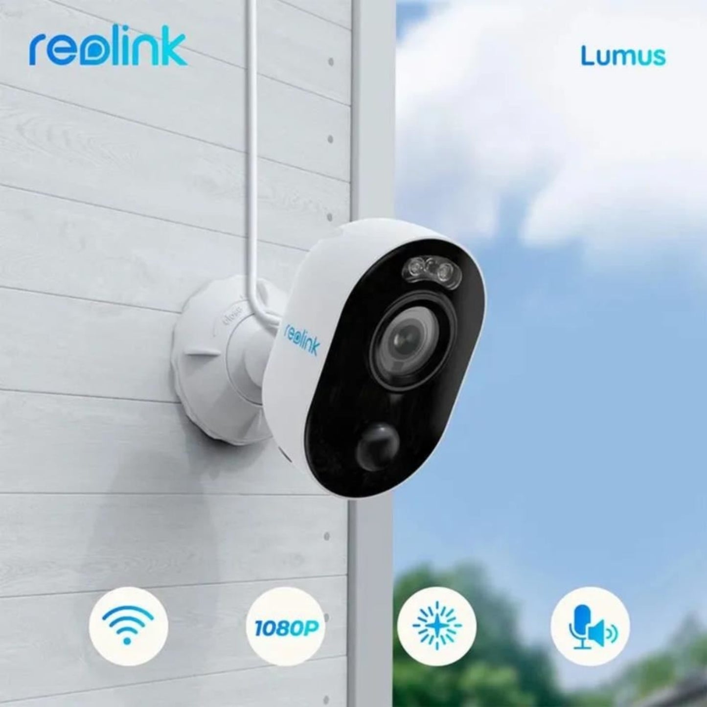 Camara Wifi para exterior Reolink - Lumus