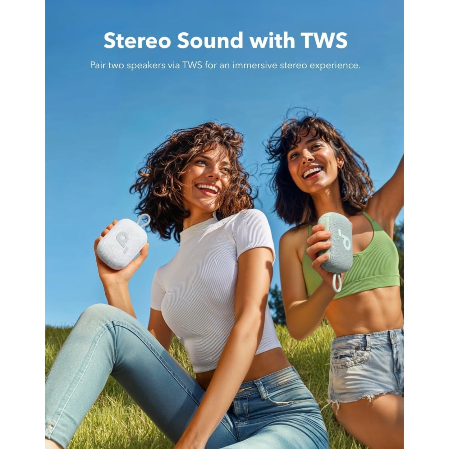 Parlante SoundCore Select 4 Go Blanco 20h IP67