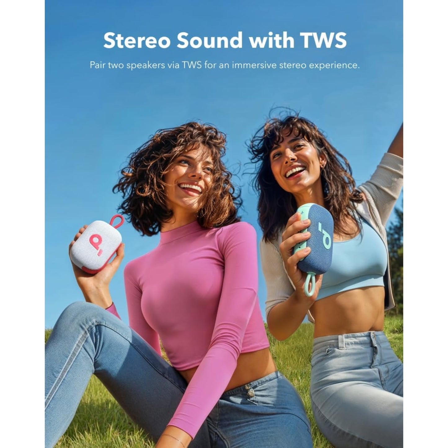 Parlante SoundCore Select 4 Go Rojo 20h IP67