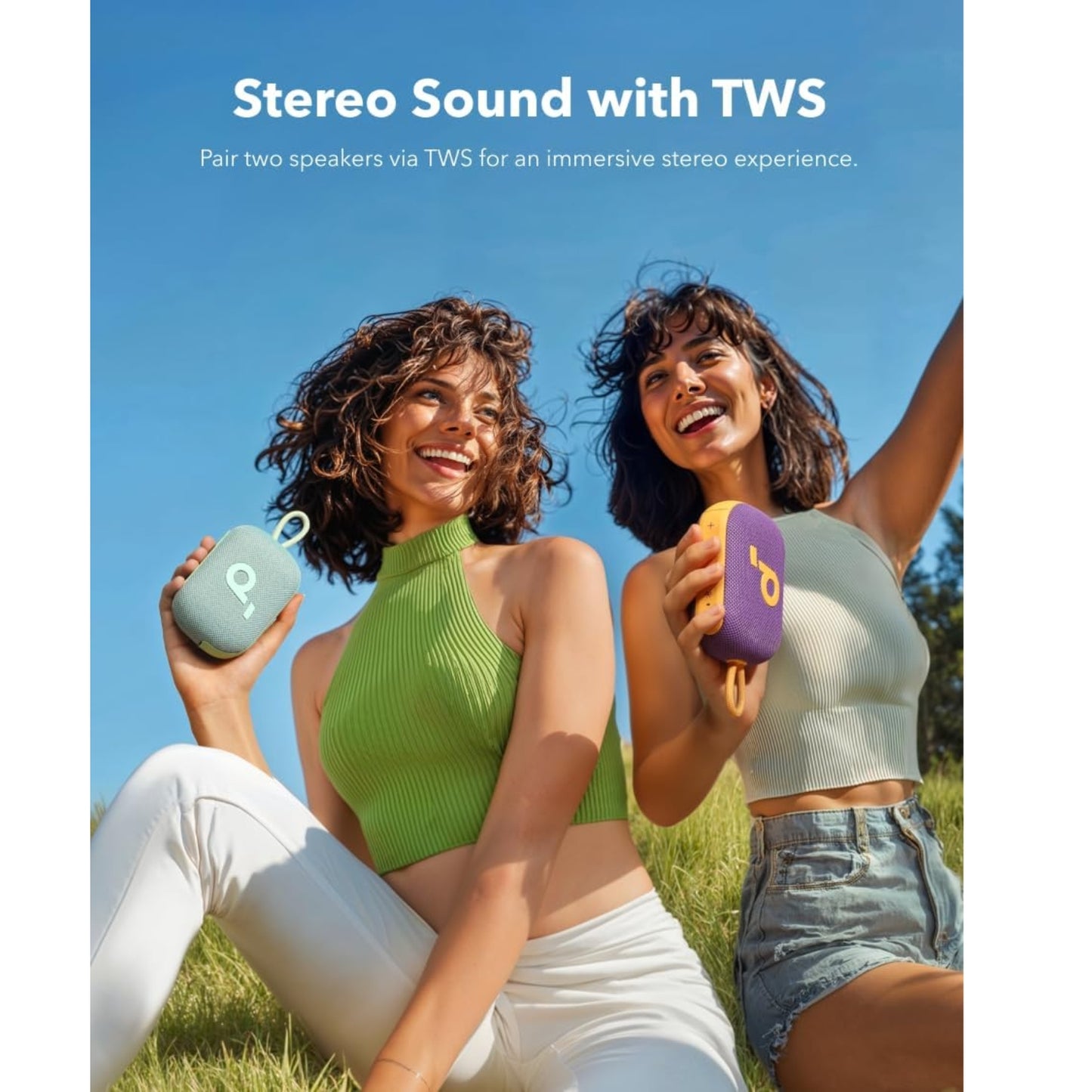 Parlante SoundCore Select 4 Go Verde 20h IP67