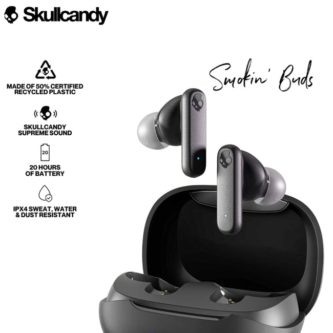 PR Skullcandy Smokin Buds Supreme Sound Audifonos Bluetooth 5.2