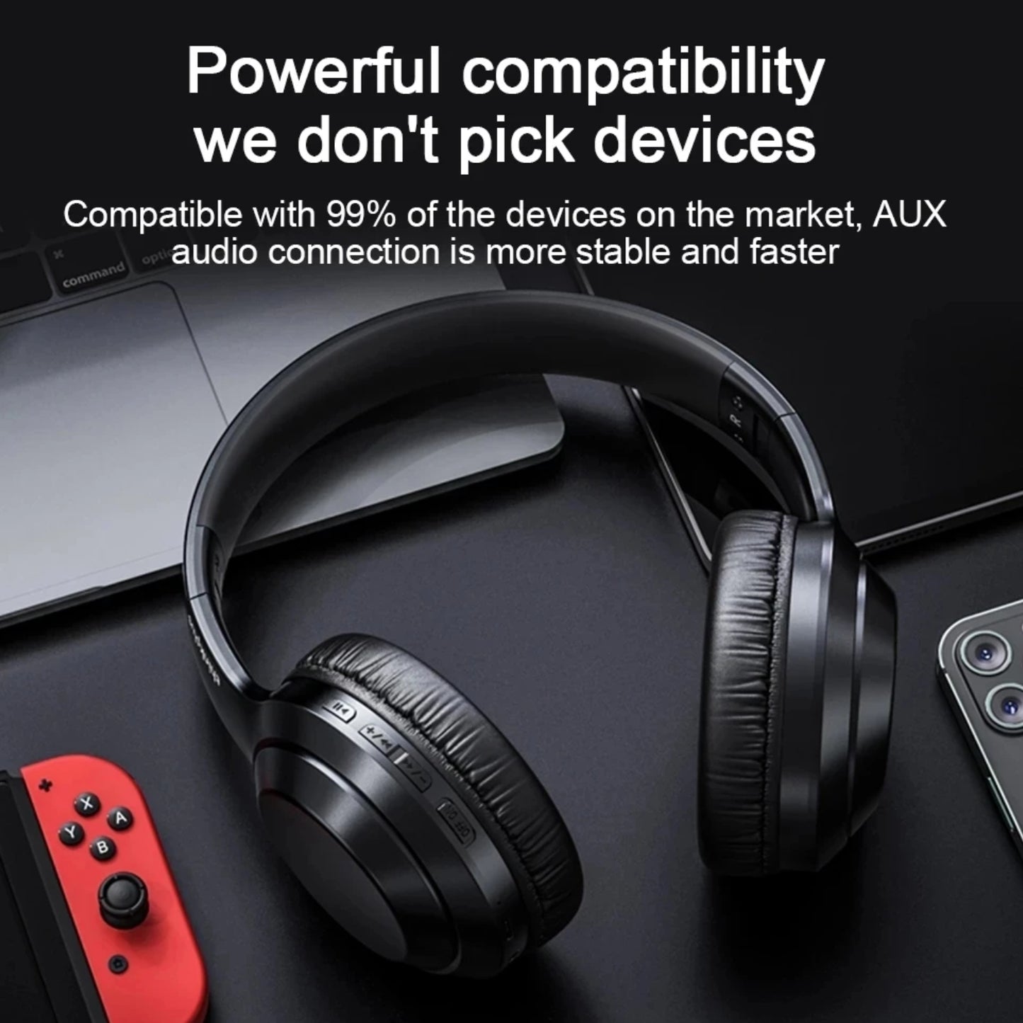 Audifonos Lenovo Bluetooth TH30 Negro + Mochila Portalaptop de regalo