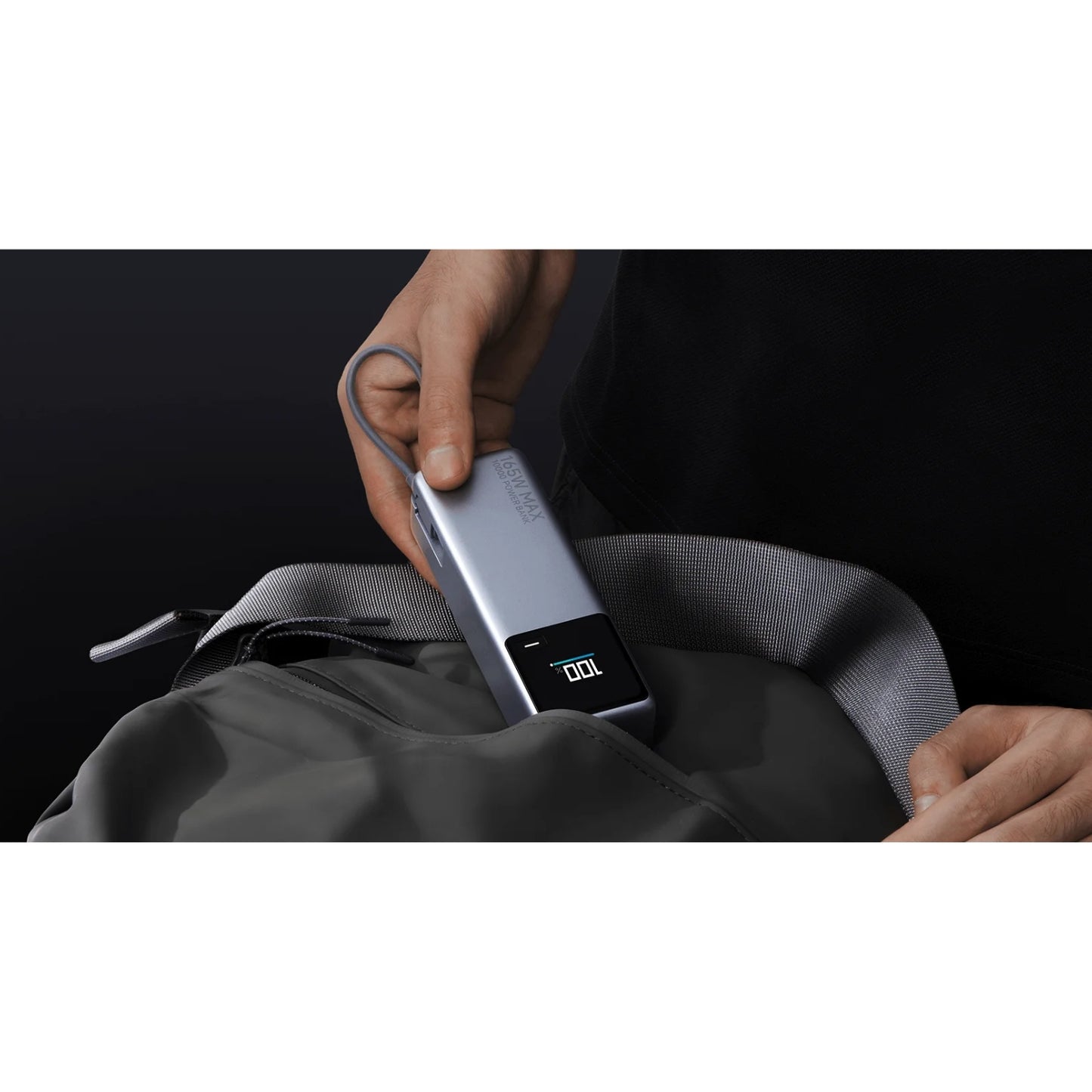 FU Xiaomi 165W Power Bank 10000mah Super Fast Charger con cable