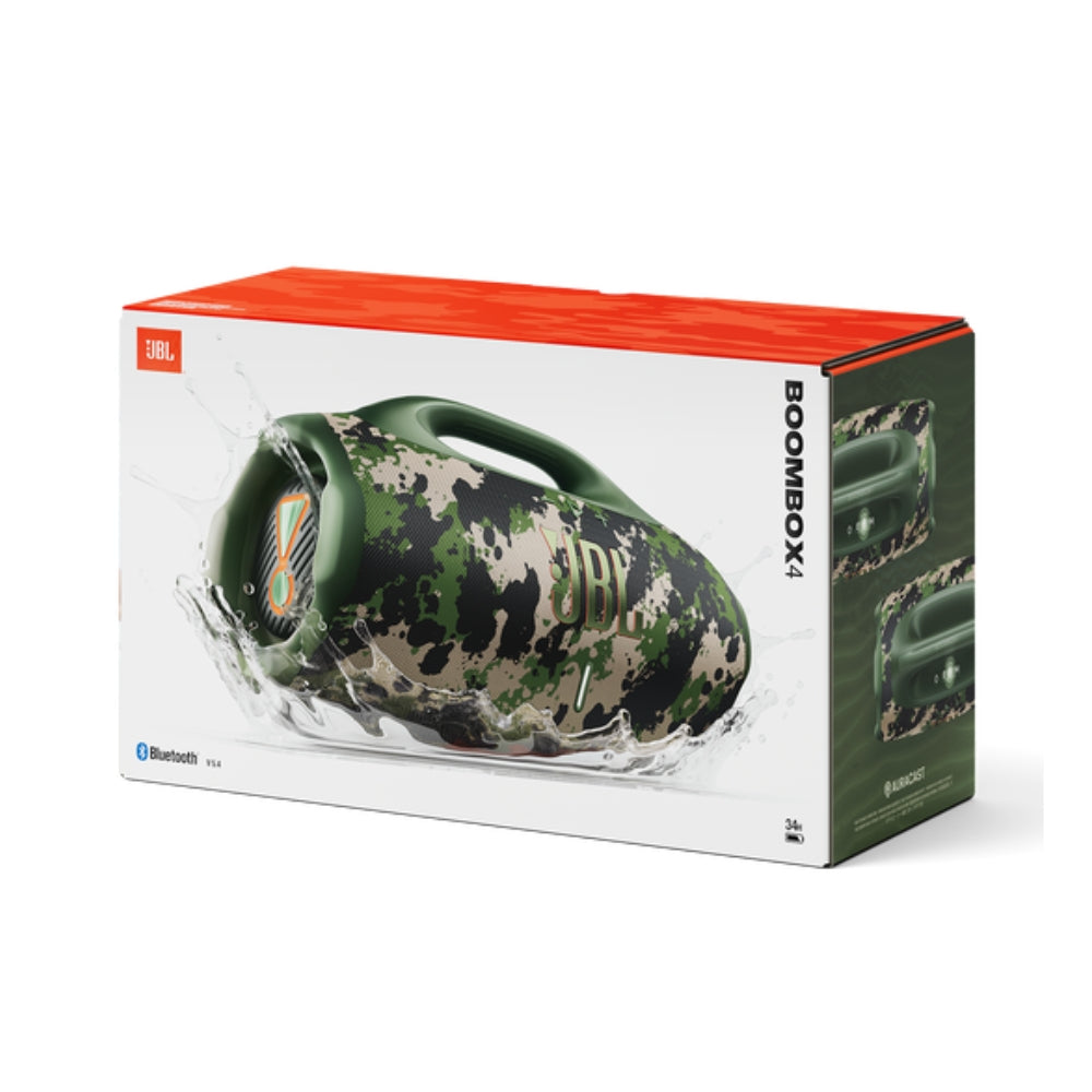 Parlante Bluetooth JBL Boombox 4 Camuflado IP68 210W
