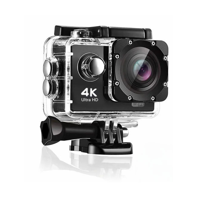 FU Cámara de acción 4K para deporte acuático y accesorios