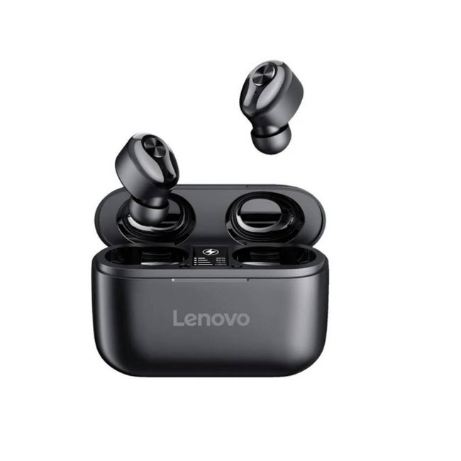 PR Audifono Inalambrico Lenovo Ht18 Earbuds Negro Bluetooth