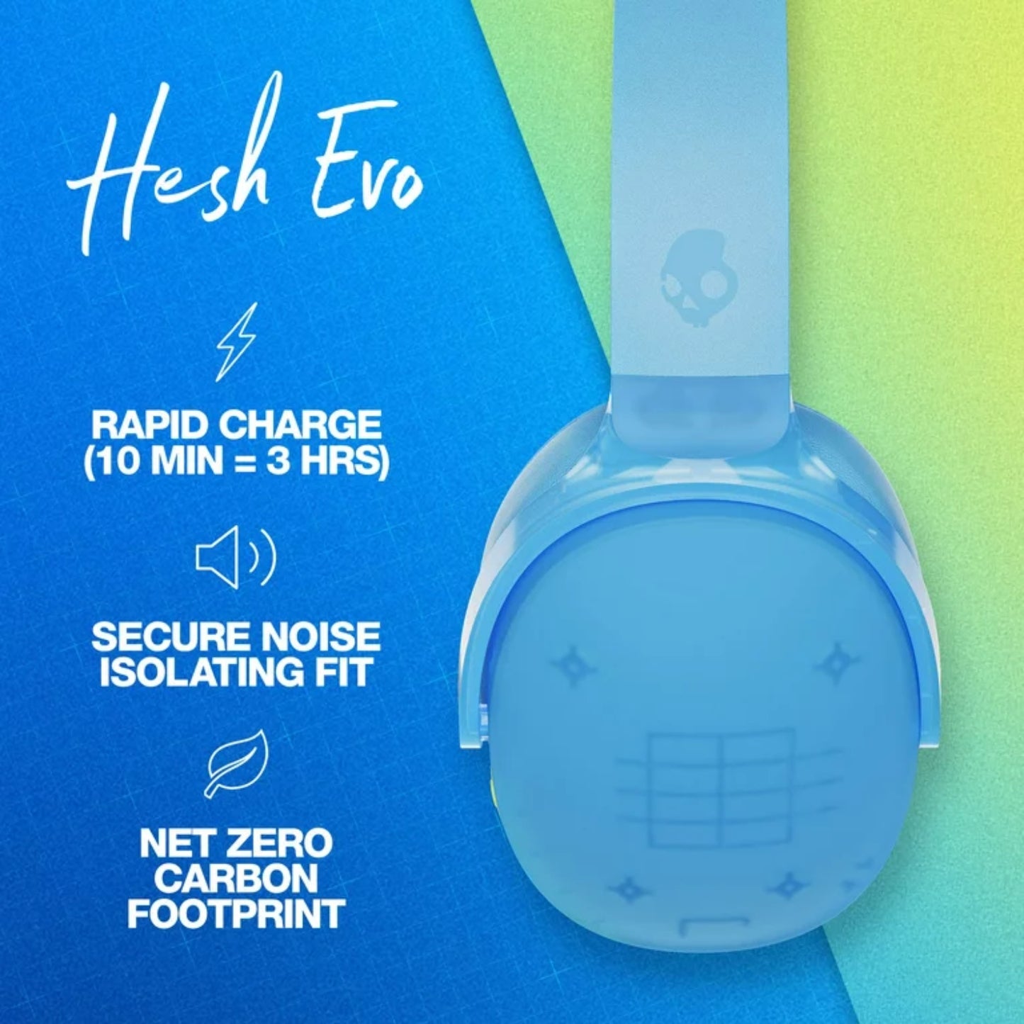 FU Audifono Inalambrico Skullcandy Hesh Evo - Azul