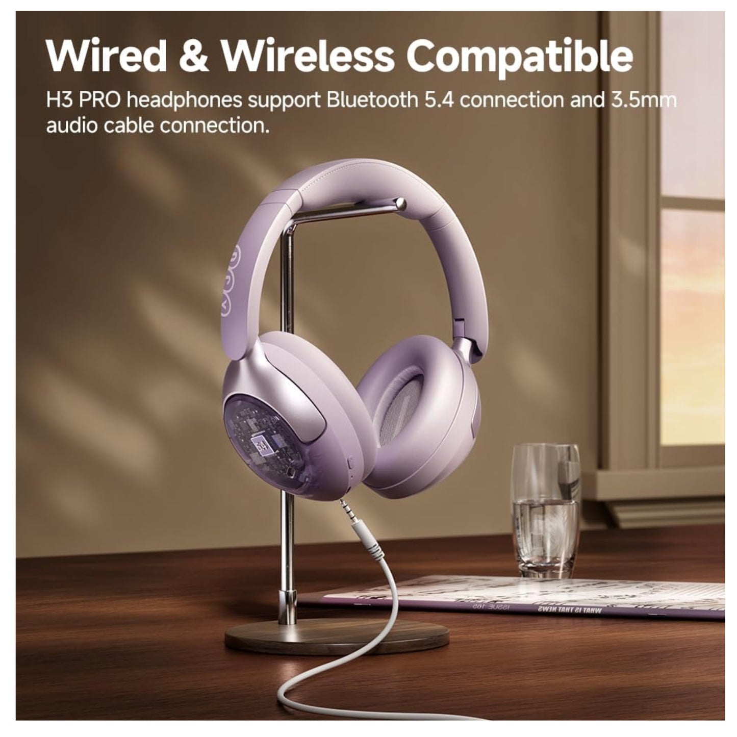 Audífonos Inalámbricos QCY H3 Pro Cancelación Activa de Ruido 55 Horas - Colores