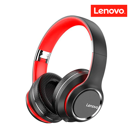 Audifonos Bluetooth Lenovo HD200 Over ear - Negro