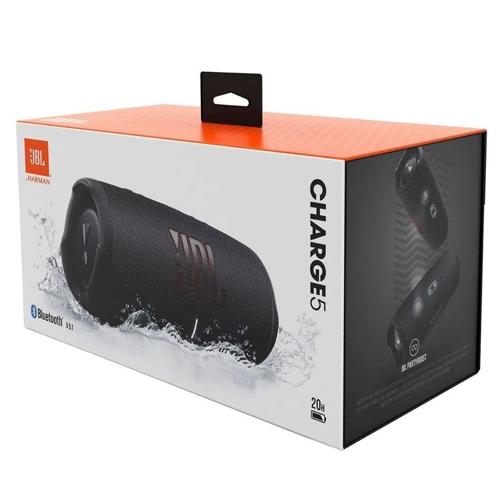 Parlante Bluetooth JBL Charge 5 40W - Negro