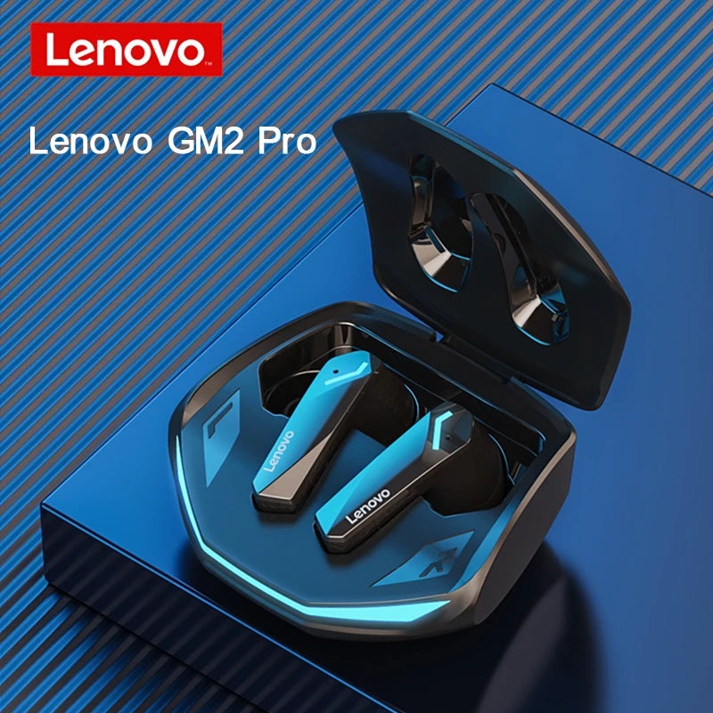 Audifonos Bluetooth Lenovo GM2 Pro Tws Gaming - Negro