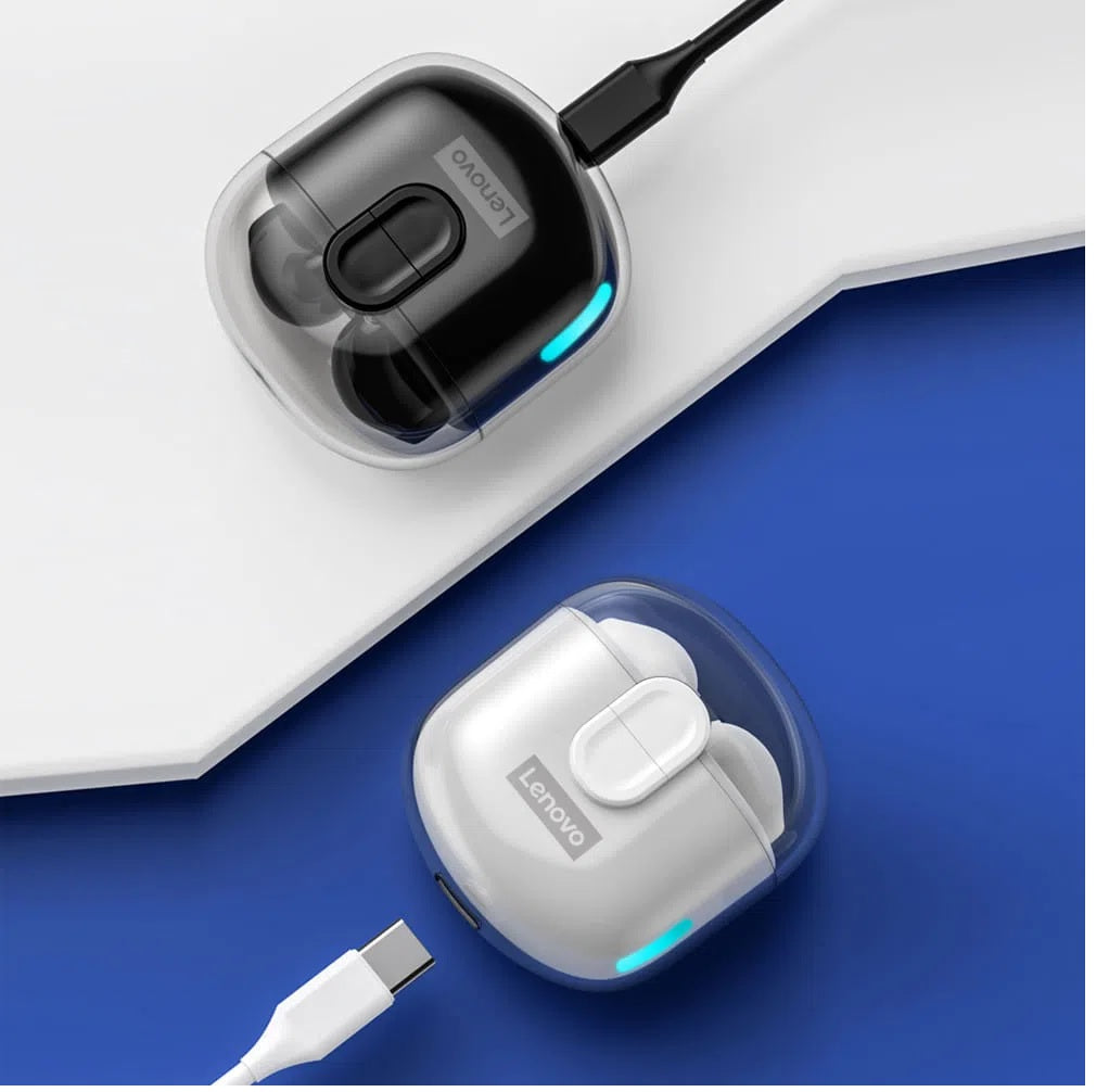 Audifono Bluetooth Lenovo LP12 Livepods IPX5 - Negro