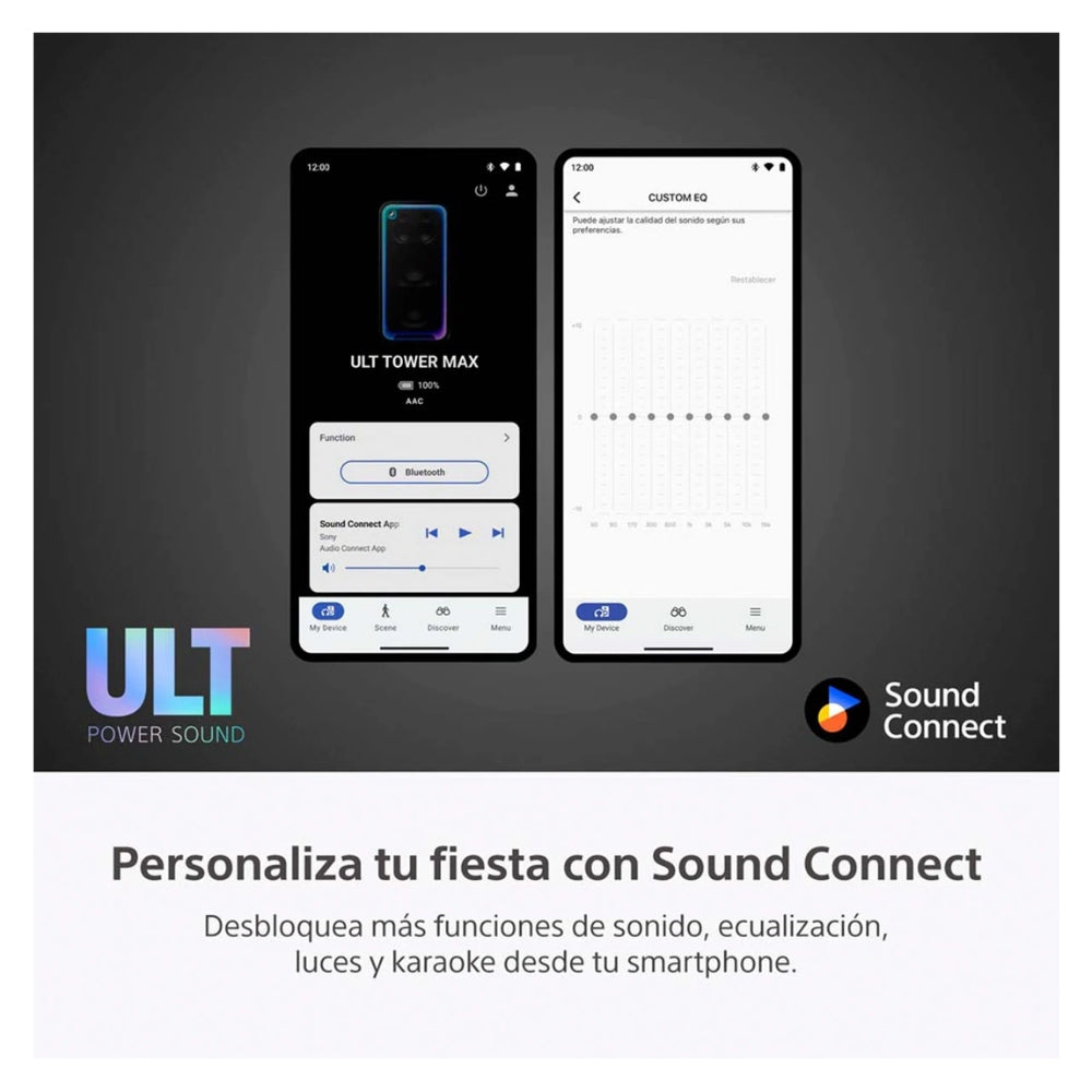 Sony Parlante Inalámbrico 2150W Ult Tower Max SRSULT3000/ZLA9