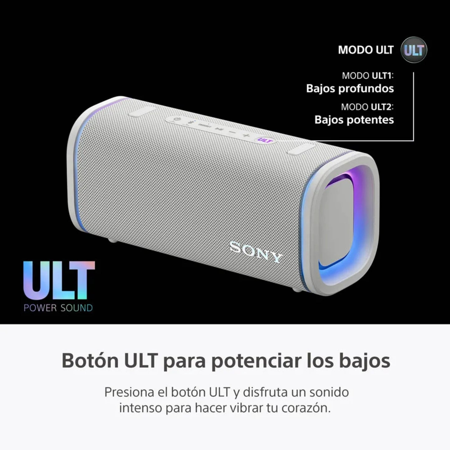 ⁠Parlante para fiesta Sony SRS-ULT50 ULT FIELD 5 Blanco