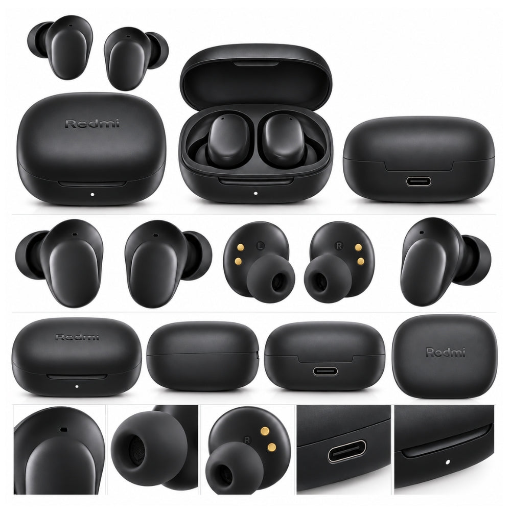 Combo Xiaomi Audífonos Redmi Buds 6 Play + Smart Band 11 Active Gris
