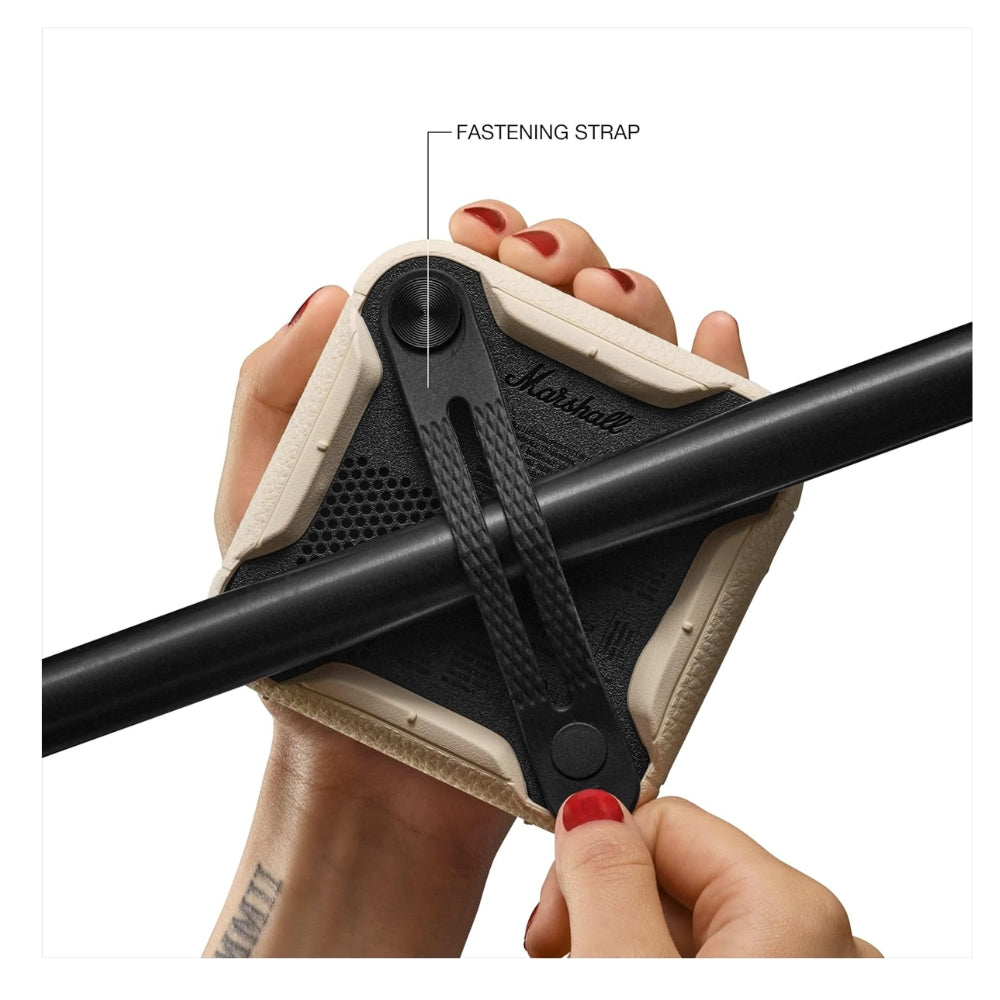 Parlante Bluetooth Portatil Marshall Willen II IP67 17Hrs Crema