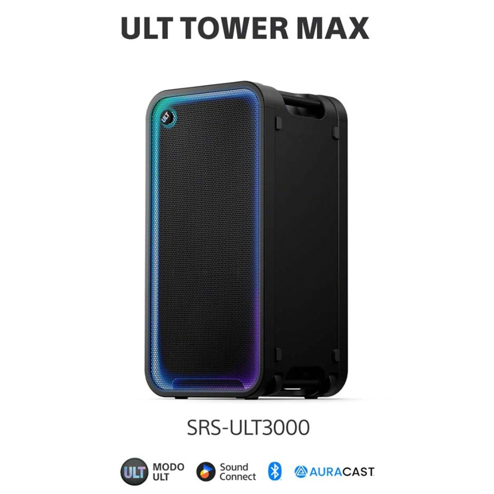 Sony Parlante Inalámbrico 2150W Ult Tower Max SRSULT3000/ZLA9