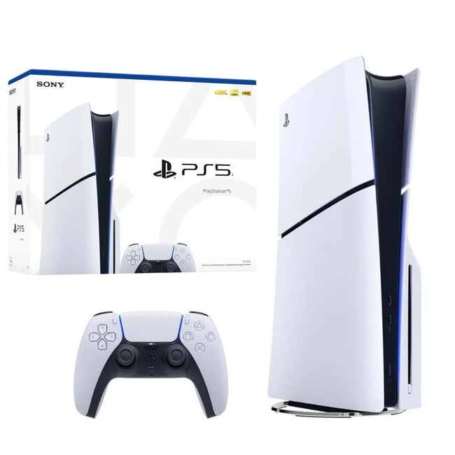 Consola Sony PS5 Slim con Lector de Discos Version Latinoamerica 1TB