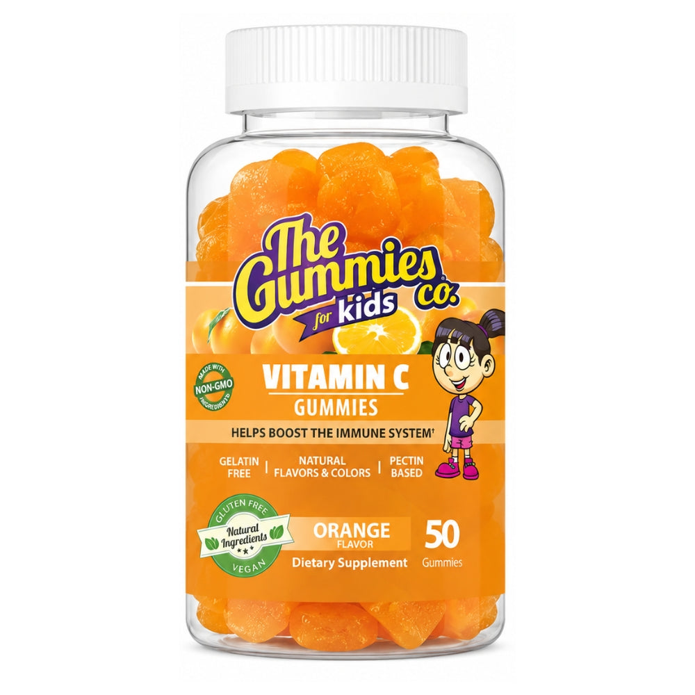 The Gummies Co.Para Niños Gomitas de Vitamina C 50 Sabor Naranja