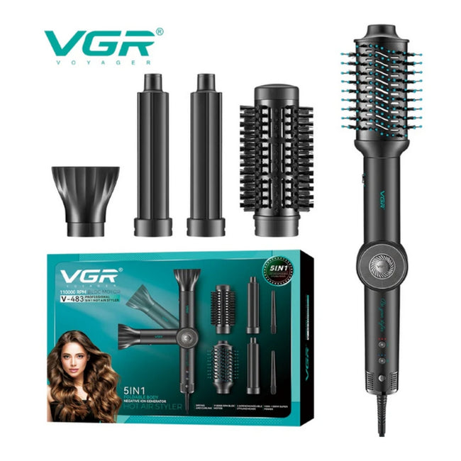 CEPILLO MULTISTYLER VGR VOYAGER V-483 PROFESIONAL 5 EN 1