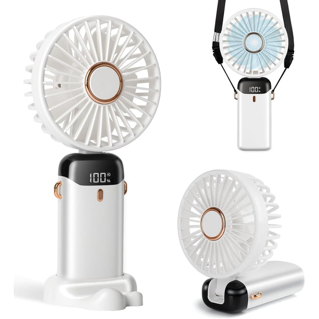 Ventilador de Mano Portatil 3 Posiciones