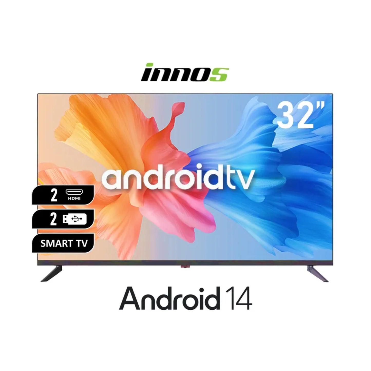 TELEVISOR INNOS 32" SMART TV A14 S3201KU