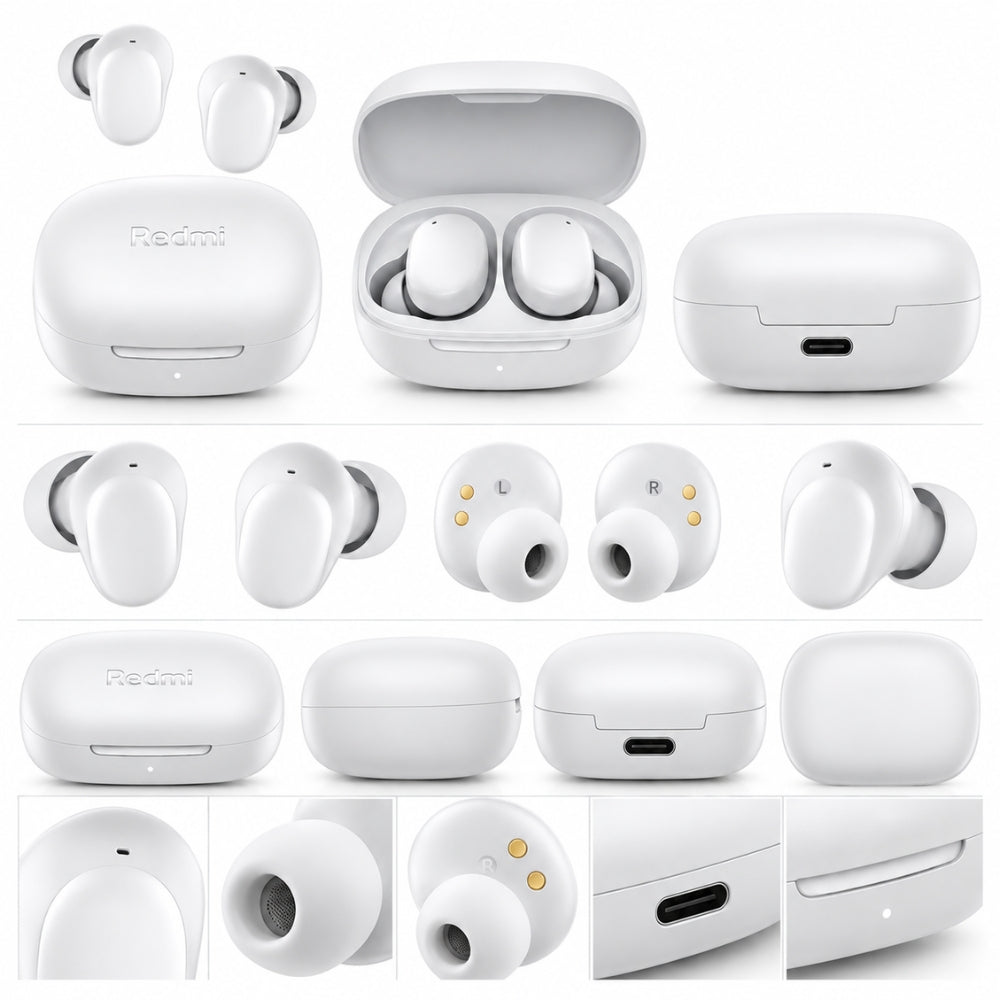 Combo Xiaomi Audífonos Redmi Buds 6 Play + Smart Band 11 Active Gris