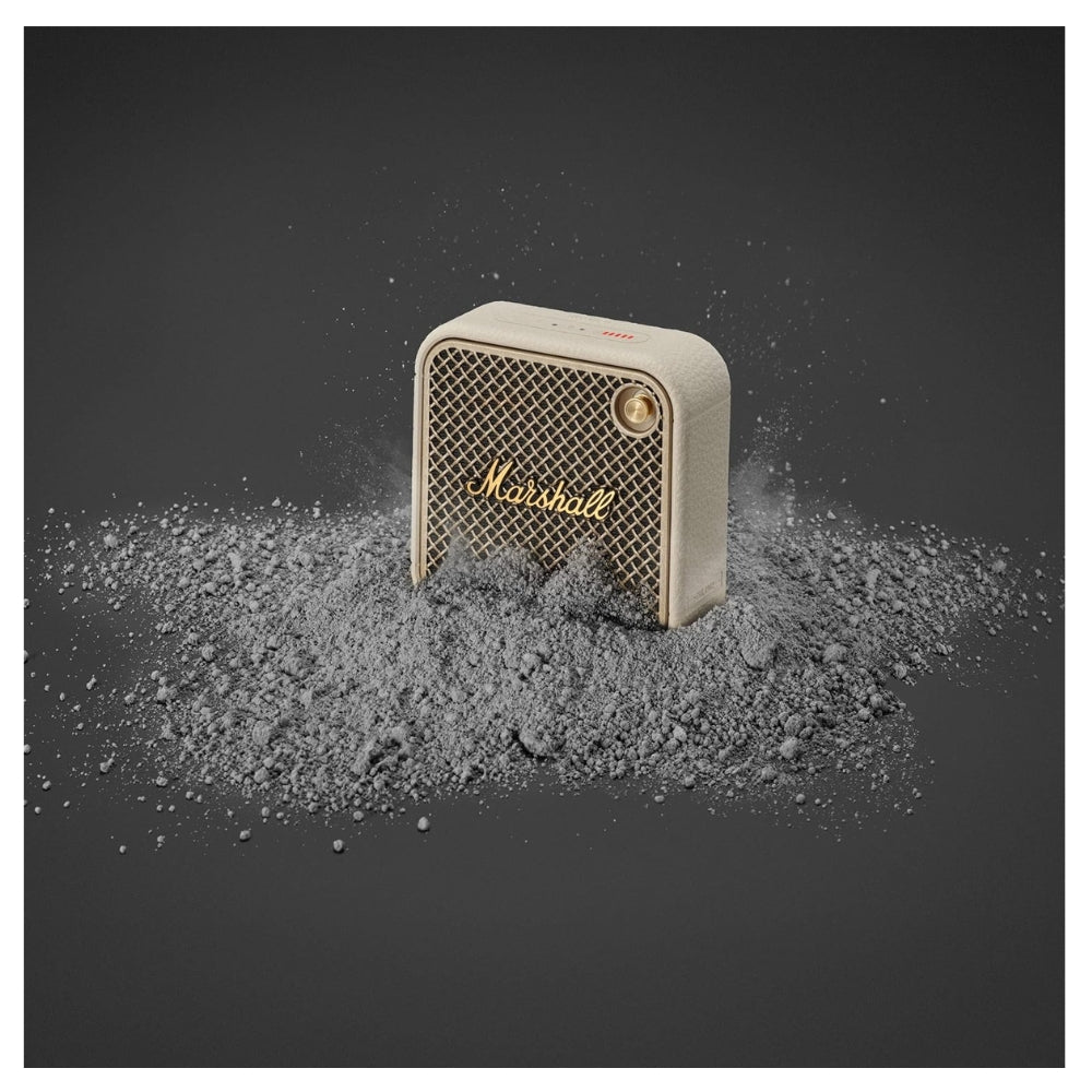 Parlante Bluetooth Portatil Marshall Willen II IP67 17Hrs Crema