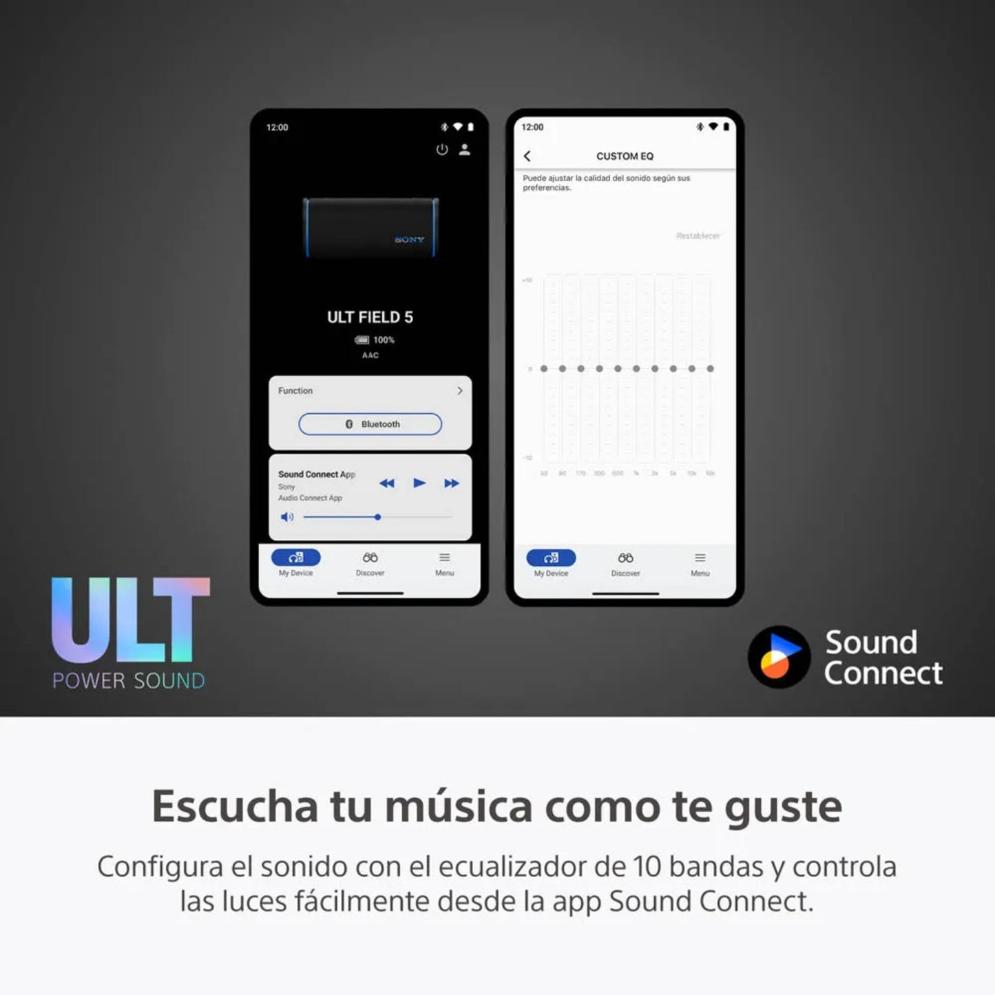 ⁠Parlante para fiesta Sony SRS-ULT50 ULT FIELD 5 Negro