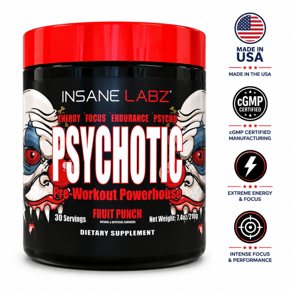Pre Entreno Insane Labz Psychotic 210G 30 Servings Pre-Workout
