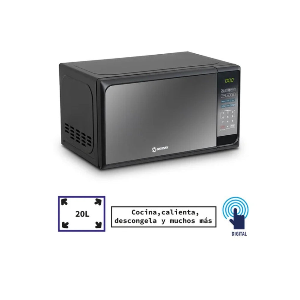 Horno Microondas Miray HMM-20N 20 Litros