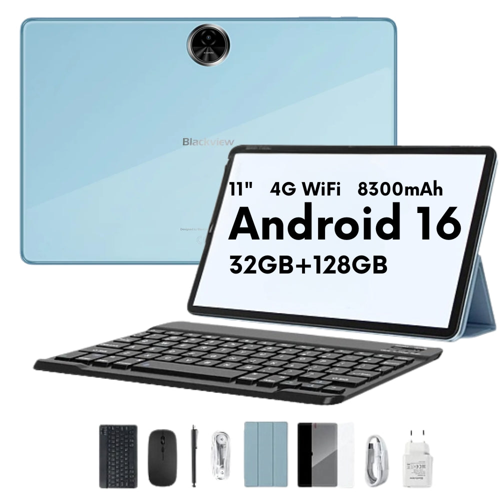 Tablet Blackview ZENO 5 4G LTE 11" 8GB 128GB + Teclado + Mouse