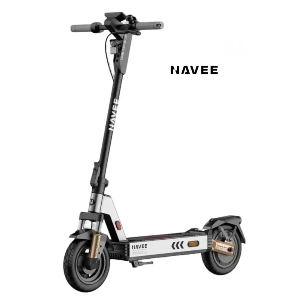 Scooter Eléctrico NAVEE G5 EU 800W, Autonomía 45 km, Suspensión Dual, Llantas Tubeless 10”