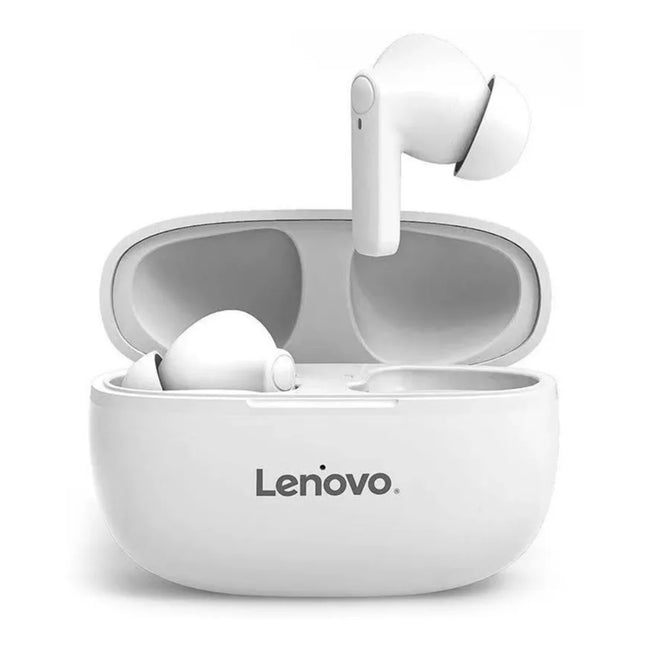 Audifonos Bluetooth Lenovo HT05 Blanco + Reloj pulsera y Lentes de sol de regalo