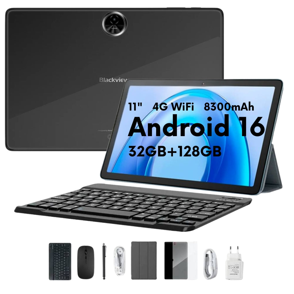 Tablet Blackview ZENO 5 4G LTE 11" 8GB 128GB + Teclado + Mouse