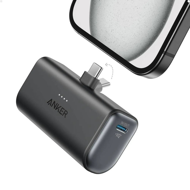 Power Bank Anker 5000mAh Carga Rapida 22.5W con USB-C Integrado