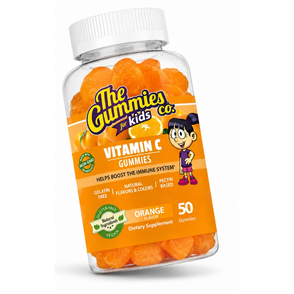 The Gummies Co.Para Niños Gomitas de Vitamina C 50 Sabor Naranja