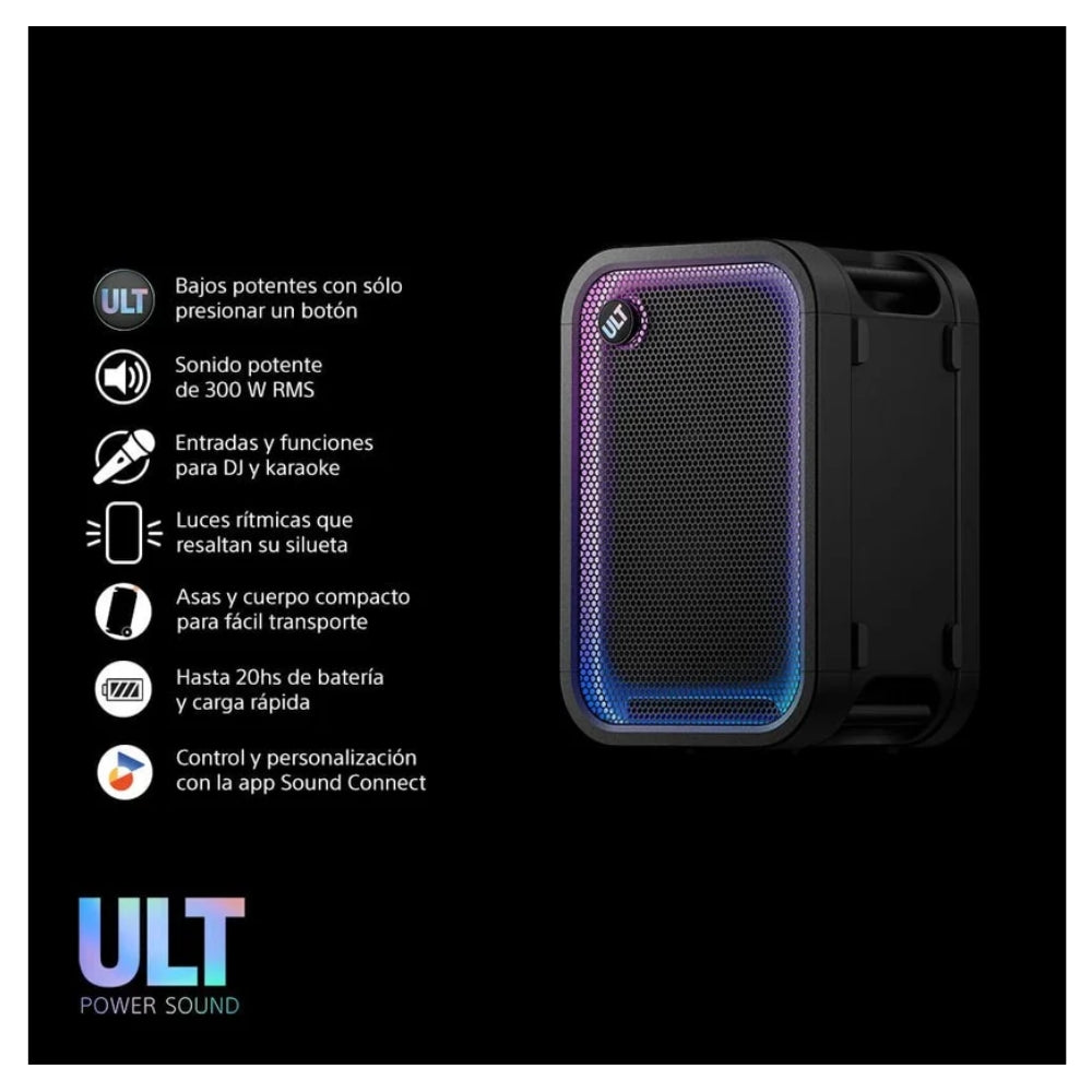 Sony Parlante Bluetooth SRS-ULT500 para fiesta ULT TOWER 5