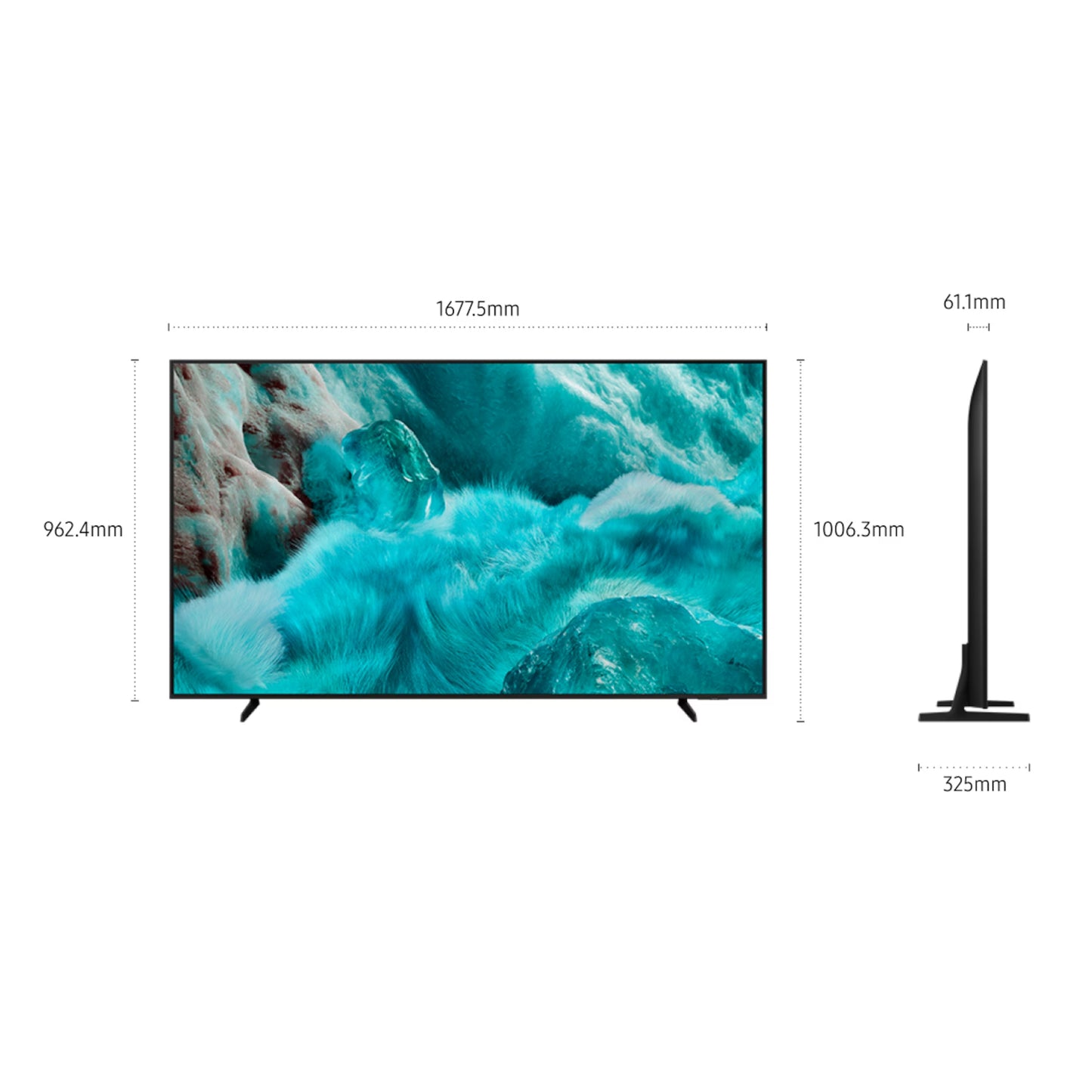 Televisor Samsung 75" QLED Q7F VISION AI SMART TV