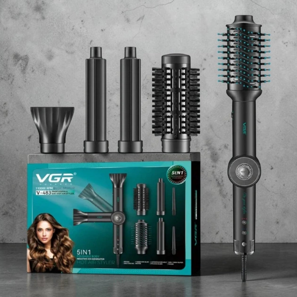 CEPILLO MULTISTYLER VGR VOYAGER V-483 PROFESIONAL 5 EN 1
